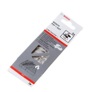 Bosch antisplinterplaatje voor decoupeerzagen 5 stuks (26070, Verzenden, Nieuw