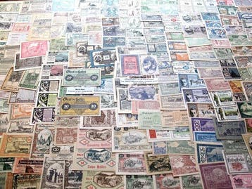 Liechtenstein, Oostenrijk. - 200+ different Notgeld