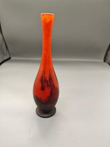 Muller Frères - Vaas - Glas, Antiek en Kunst, Antiek | Glas en Kristal