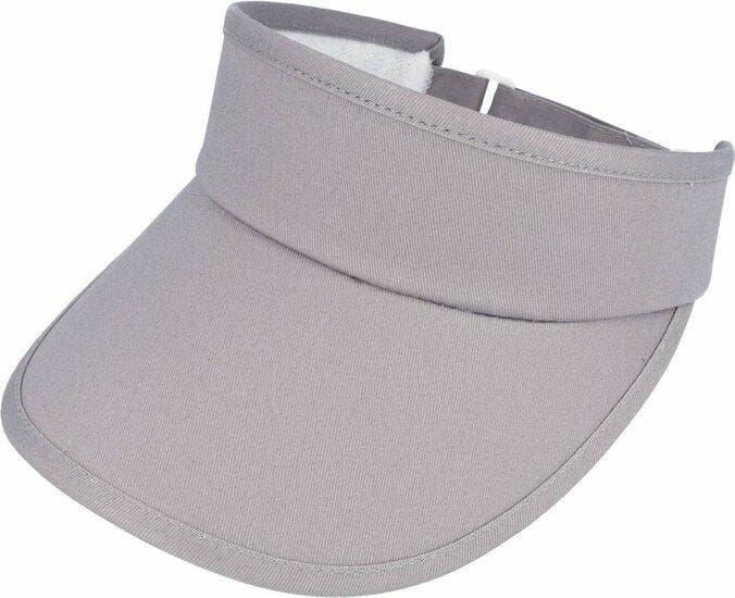 Zonneklep Verstelbaar – Stevige Klep – One Size – Grijs, Kleding | Dames, Hoeden en Petten