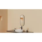 Wiesbaden Renk Spiegel met Lijst - Ovaal - 30x70cm -, Ophalen of Verzenden, Nieuw