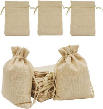 10 jute zakjes voor 3,25, Verzenden, Nieuw