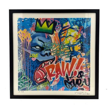 Richard Orlinski (1966) - RAW! Giclee - EA version - incl