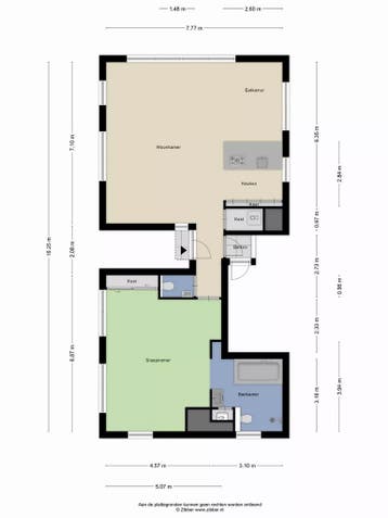 Te huur: Appartement Schoenerstraat in Tilburg, Tilburg, Noord-Brabant, Appartement