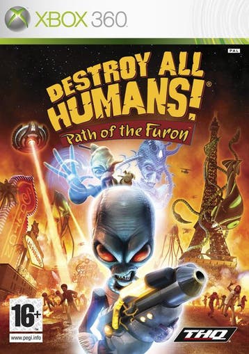 Destroy All Humans! Path of the Furon Xbox 360 Met garantie!, Avontuur en Actie, 1 speler, Ophalen of Verzenden, Zo goed als nieuw