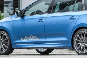 Rieger side skirt | Rapid (NH): 07.12-04.17 (tot Facelift),, Auto-onderdelen, Verzenden, Nieuw, Skoda