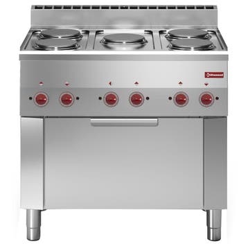 Diamond Fornuis + Heteluchtoven | PRO 600 | Elektrisch | 5 K, Ophalen of Verzenden, Nieuw in verpakking