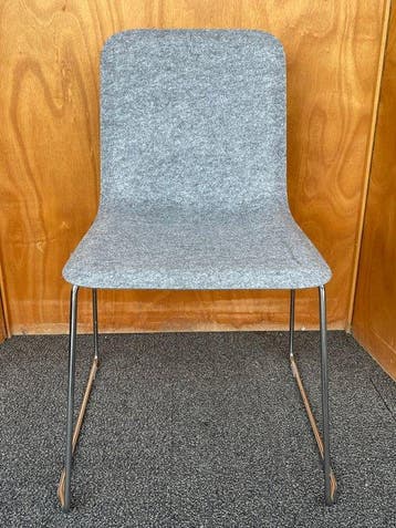 Lensvelt - Stoel - Side Stoel - Staal, Vilt, Antiek en Kunst