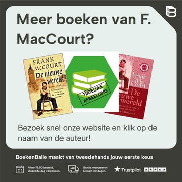 De as van mijn moeder 9789035117051 F. MacCourt, Boeken, Verzenden, Gelezen, F. MacCourt