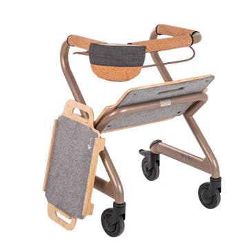 Saljol WR56 - Indoor Rollator - Champagne Gold - Compleet Ui, Diversen, Rollators, Ophalen of Verzenden, Nieuw