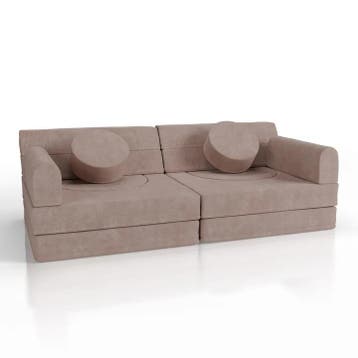 Kinderbank Kayo - Corduroy - Incl. Kussens - Rosa, Kinderen en Baby's, Kinderkamer | Overige Meubels, Verzenden, Nieuw