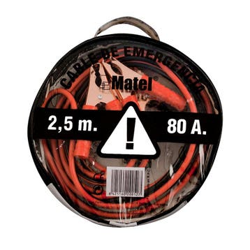 Startkabel 2,5meter - 80A, Ophalen of Verzenden, Nieuw