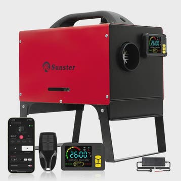 8KW Diesel Parkeerverwarming met Bluetooth, LCD & Thermostaa, Verzenden, Nieuw