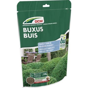 Buxus mest | DCM | 750 gram (15 m², Bio-label), Verzenden