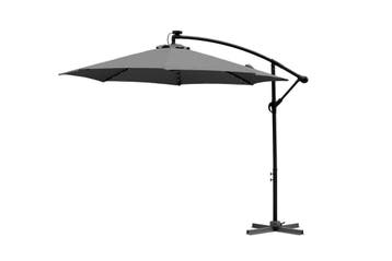 2dekans | Feelfurniture Toscano Zweefparasol Donkergrijs –, Ophalen of Verzenden, Zo goed als nieuw