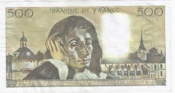 France Frankreich Pick 156 500 Francs Pascal 07/06/1979 L..., Verzenden