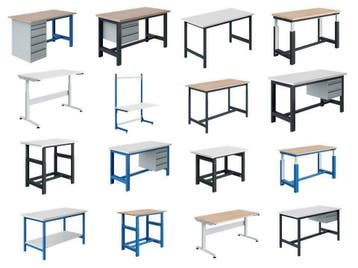 Ergonomische Werktafels Werkbanken GECERTIFEERDE Hoogwaardig, Werkplek, Verzenden, Nieuw in verpakking, Tafel