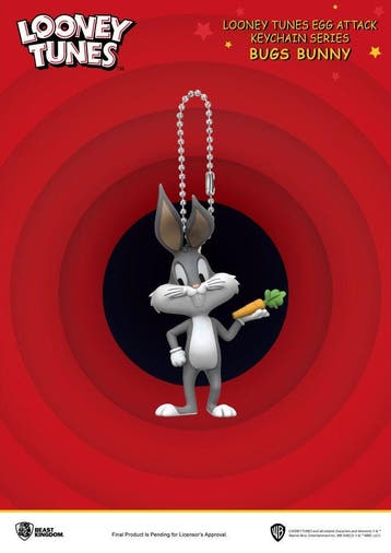 Looney Tunes Egg Attack Sleutelhanger Bugs Bunny, Verzamelen, Ophalen of Verzenden, Nieuw