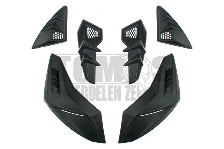Helm Vito Integraalhelm Bruzano / Predator rooster set 6-..., Fietsen en Brommers, Brommerhelmen, Nieuw, Ophalen of Verzenden