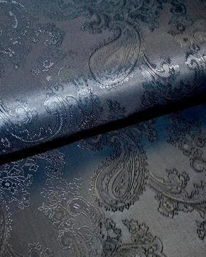 Luxe Jacquard Voering Indigo, Hobby en Vrije tijd, Stoffen en Lappen, Nieuw, Overige kleuren