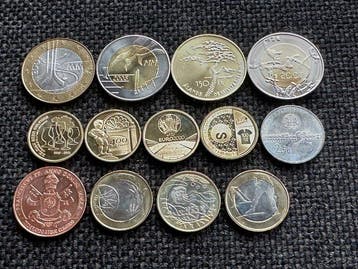 Europa. 2,5 Euro / 5 Euro / 10 Euro 2003/2021 (13 coins)