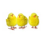 Pluche Decoratie Kuikens 1,8cm 120 stuks, Verzenden, Nieuw