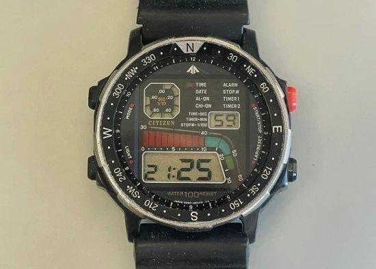 Citizen - Windsurfing D060 - Zonder minimumprijs - Unisex -, Sieraden, Tassen en Uiterlijk, Horloges | Heren