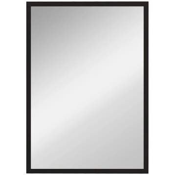 Wandspiegel, 50 X 70 Cm, Frame In Houtlook, Eenvoudige Monta, Verzenden, Nieuw