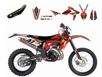 Blackbird Racing Stickerset met Buddyseatovertrek Rockstar B, Motoren, Ophalen of Verzenden, Nieuw
