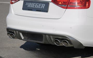 Rieger diffuser | A4 S4 (B8/B81): 11.08-12.11 (tot Facelift), Verzenden, Nieuw, Audi