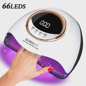 Professionele UV LED Nagellamp 66 LEDs - Sneldrogend & Slimm, Verzenden, Nieuw