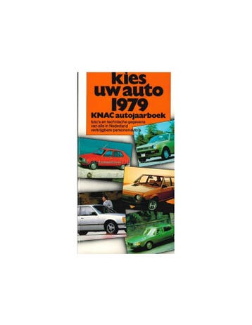 1979 KNAC AUTOJAARBOEK NEDERLANDS, Nieuw, Author