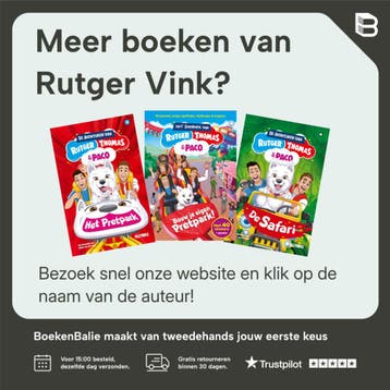 De Verkleinstraal / De avonturen van Rutger, Thomas en Paco, Verzenden, Zo goed als nieuw, Rutger Vink