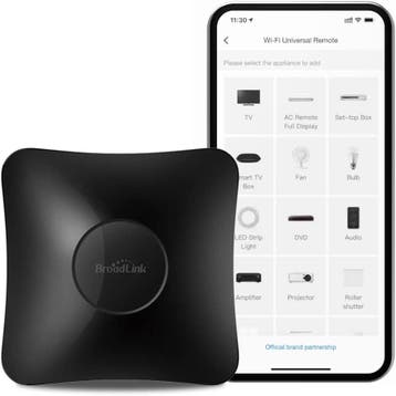 BroadLink RM4 Pro | Smart Home Hub | Retourdeal 46% Korting, Ophalen of Verzenden, Zo goed als nieuw, Universeel, Dvd