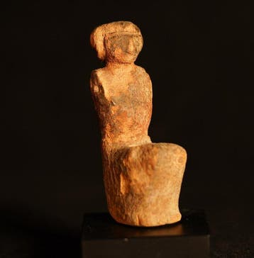 Oude Egypte, Middenrijk Hout Afbeelding van een
