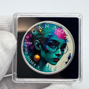 Canada. 5 Dollars 2026 – Neon Mind: The Genesis Circuit – 1