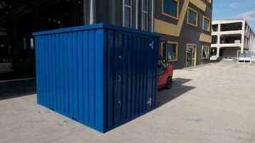 Zelfbouw container Zwolle gegalvaniseerd, nu lage prijzen!