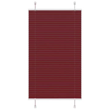 vidaXL Plissé rolgordijn 80x150 cm stofbreedte 79,4 cm, Verzenden, Nieuw, Rood