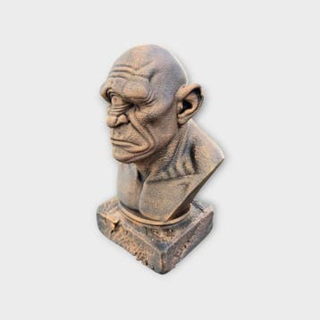 Bust of a Cyclops statue - handpainted home decor mythical l, Verzamelen, Verzenden, Nieuw