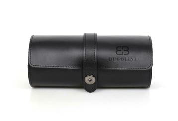 BUGOLINI ANTIQUS3 - Leren Horloge Box met 3 Sleuven - Retro, Overige merken, Overige materialen, Verzenden, Polshorloge