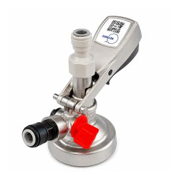 KeyKeg fustkoppeling DSI 2×3/8 John Guest, Ophalen of Verzenden