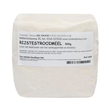 Molen de Hoop Rijstestrooimeel 500gr, Verzenden, Nieuw