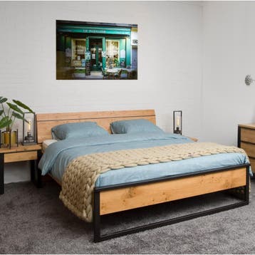 Van Os Orion Houten Bed - 180 x 210, Nieuw