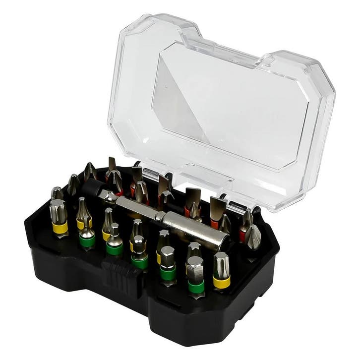 Bitset 28 Dlg - Bit Set - Bitten Set - Schroevendraaier Bitj, Doe-het-zelf en Verbouw, Gereedschap | Handgereedschap, Nieuw, Ophalen of Verzenden