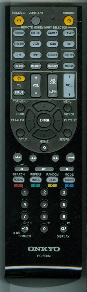Afstandsbediening Onkyo rc-896m, Ophalen of Verzenden, Nieuw, Origineel