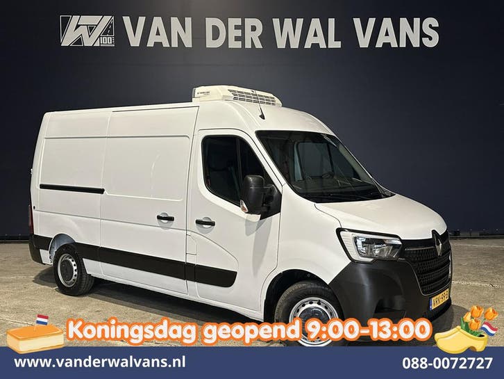 Renault Master | 2.3 dCi 136pk L2H2 Koelwagen Thermoking, Auto's, Bestelauto's, Dealer onderhouden, Lease, Handgeschakeld, Diesel