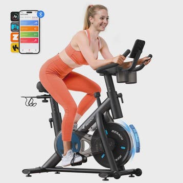 MERACH S26B2 Hometrainer - Stille Magneetweerstand Fiets met, Verzenden, Nieuw