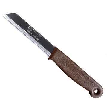 Solingen Schilmesje – RVS Glad – 18,5 cm met Blade Cover, Ophalen of Verzenden, Nieuw, Rvs of Chroom