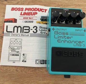 BOSS LMB-3 Limiter Enhancer - Effectpedaal (Zonder, Nieuw