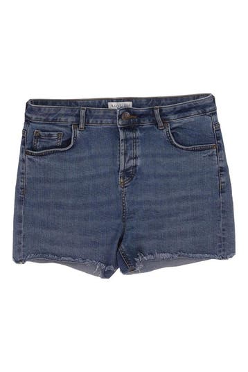 Anytime Korte broek in maat 42 Blauw, Kleding | Dames, Anytime, Verzenden, Zo goed als nieuw, Blauw